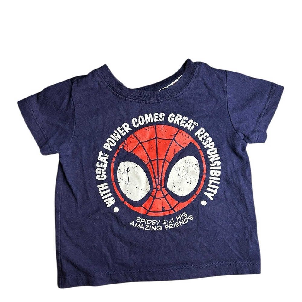 Marvel Kids Dark Blue Spider-Man Tee